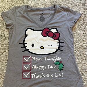 Tan Hello Kitty Graphic Tee